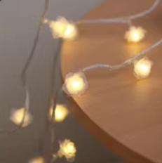 LED rose small colorful lights string lights flashing lights 520 Valentine's Day indoor proposal bedroom layout decorative atmosphere lights