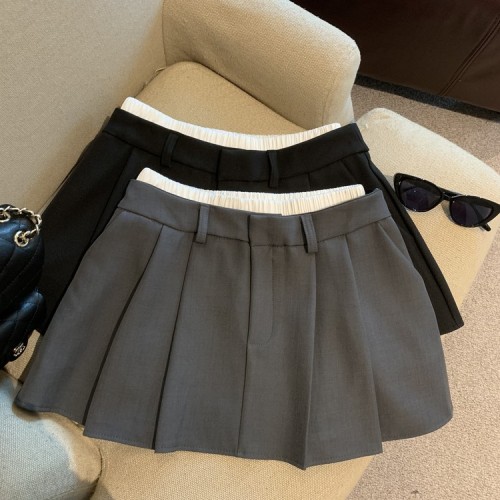 Shooted Autumn/Winter High-Waist Pencil Skirt with Suit Jacket