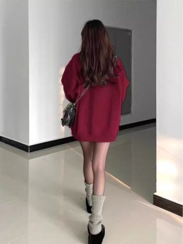 High-quality cotton composite CVC ribbed round neck printed sweatshirt for women and couples, regular, lined