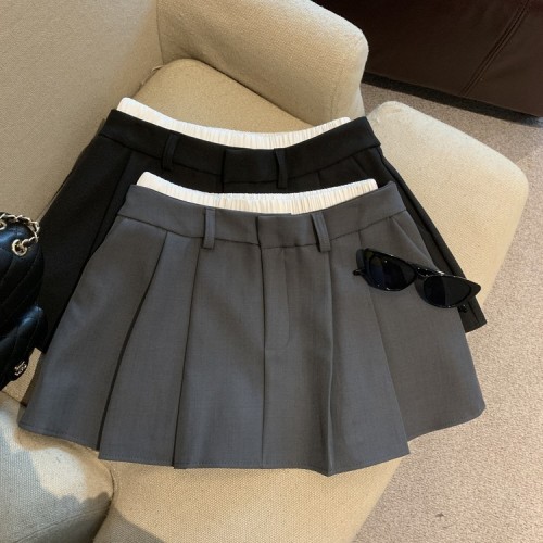 Shooted Autumn/Winter High-Waist Pencil Skirt with Suit Jacket