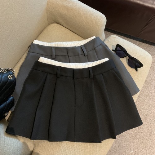 Shooted Autumn/Winter High-Waist Pencil Skirt with Suit Jacket