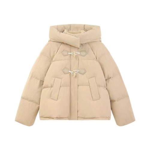 Sleepy Rabbit Waffle Short Down Down Jacket Women's Winter Three-Proof Thickened Little People's Cotton Jacket