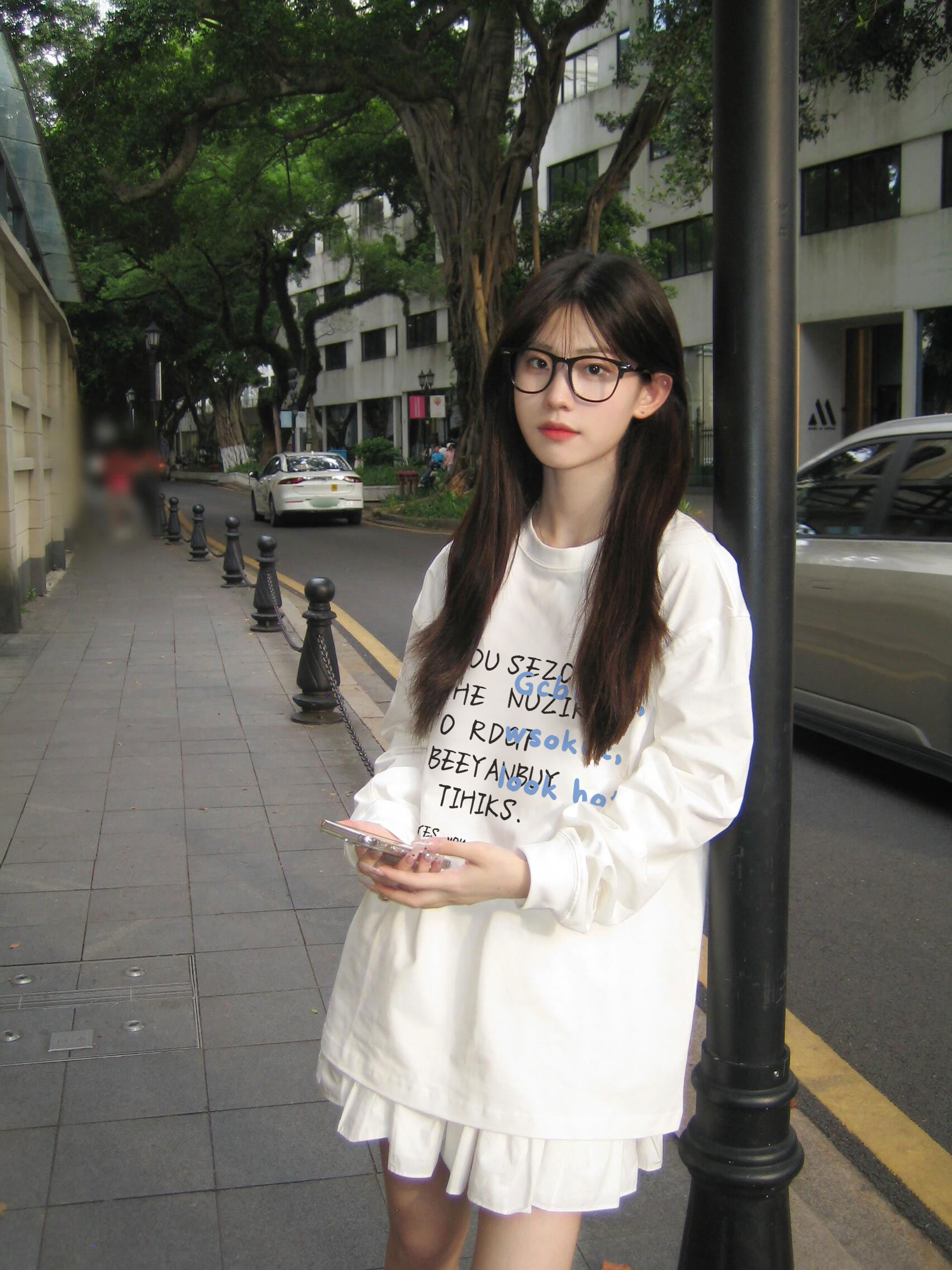 230g combed pure cotton, pure cotton notched collar, pure cotton raglan sleeve, loose printed raglan long sleeve women's t-shirt for spring and autumn