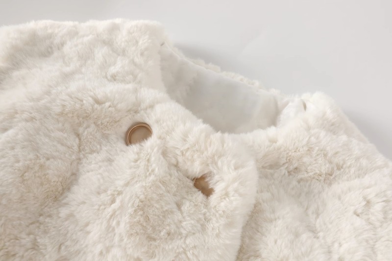 Xiaoxiangfeng Plush Jacket Women's New Winter Small Loose Thick Wool Cotton Clothes
