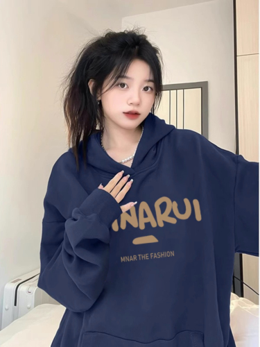 Anti-pilling imitation cotton Chinese cotton silver fox velvet 400g milk silk 310G quality double layer hooded sweatshirt for men and women in autumn