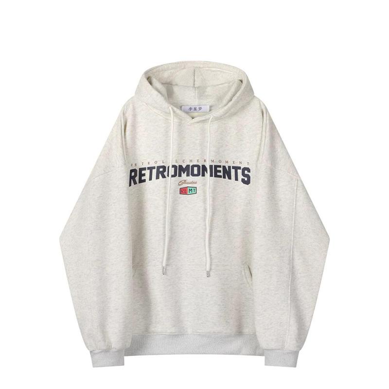 Official photo Chinese cotton composite thin 310g/plus velvet 410g autumn and winter sweatshirt women's printed loose large size