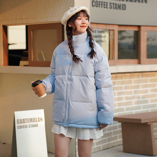 Couple's down padded jacket for women oversise winter bread padded jacket trendy large size padded jacket for fat people