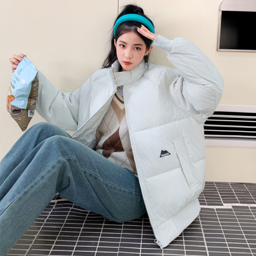 2024 new embroidered cotton-padded jackets for women, this year’s popular Korean down-padded jackets, couple cotton-padded jackets, student jackets