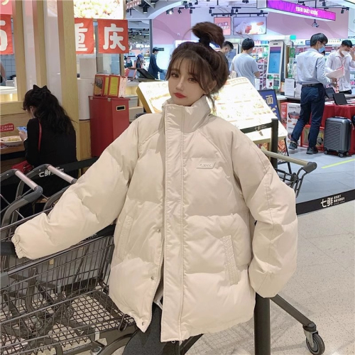 Small short down jacket for women in winter 2024 new student bread coat loose and light jacket thickened