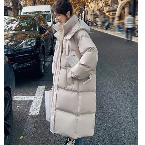 Thickened cotton coat for women Korean style loose long knee-length down jacket  new hot style winter jacket ins trend