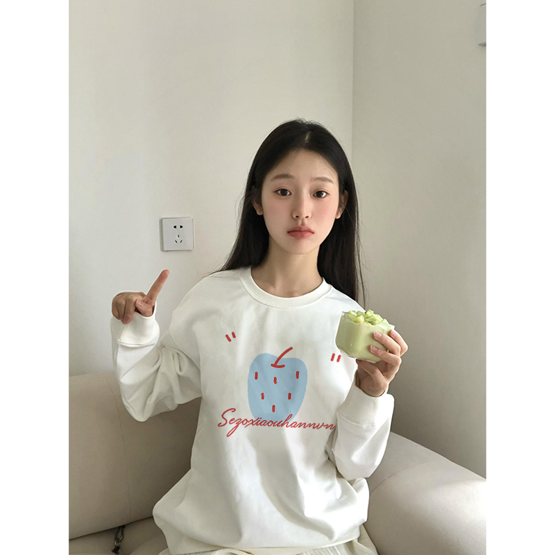 Beautiful and high-end thin long-sleeved T-shirt for women 2024 autumn new Korean style loose bottoming shirt top ins