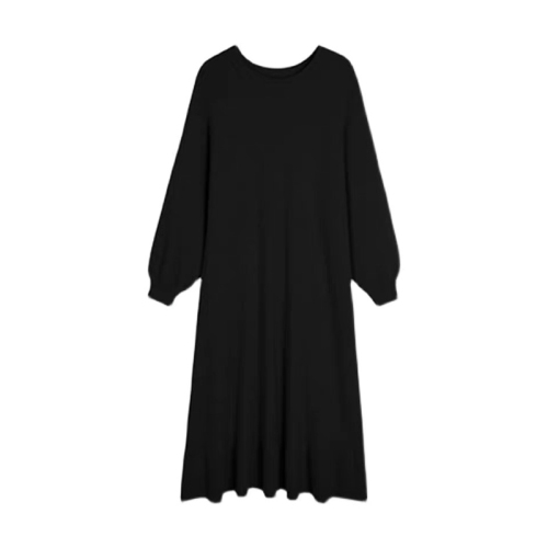 High-end sweater knitted dress for women, new autumn and winter temperament long skirt with bottoming fishtail skirt