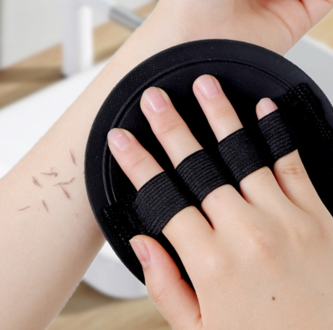 Finger style rubber painless round cake bath towel, rub mud and dust, household powerful leather exfoliating goddess device