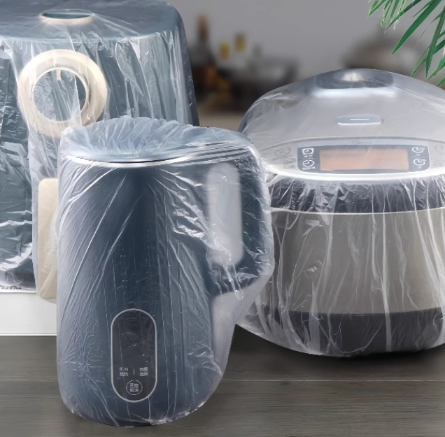 Disposable dust cover extra large thickened rice cooker pot kitchen baking pan microwave oven household transparent plastic wrap