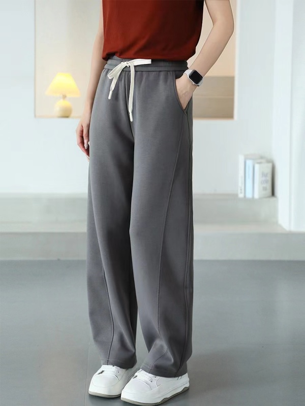 2024 scimitar pants for women to modify the leg shape, casual and versatile, loose and slim, autumn straight sickle pants for women
