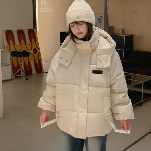 2024 women's short down cotton coat Korean style loose bread coat winter new cotton coat student cotton jacket trend