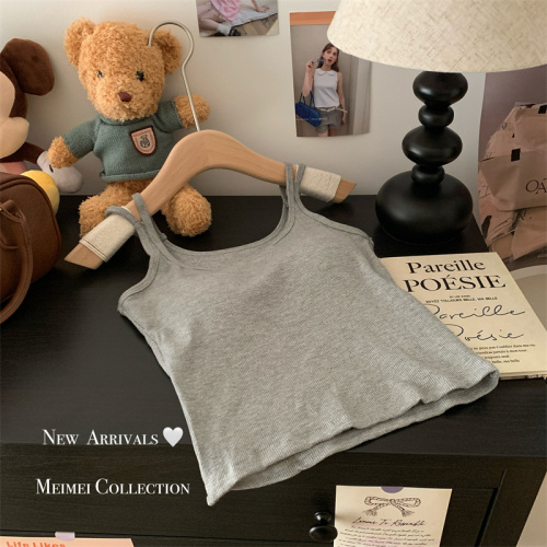 Real shot!  Camisole women's underwear with beautiful back underwear all-in-one with breast pads brushed bottoming top