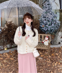 Soft Circle Hooded Cardigan for Women, Versatile Round Neck Long Sleeve Top