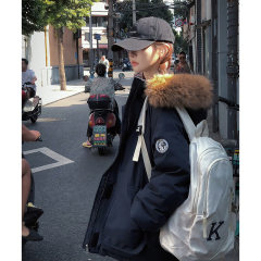 Control 168+ Parker workwear down jacket for women 2024 new high-end design niche oversize jacket