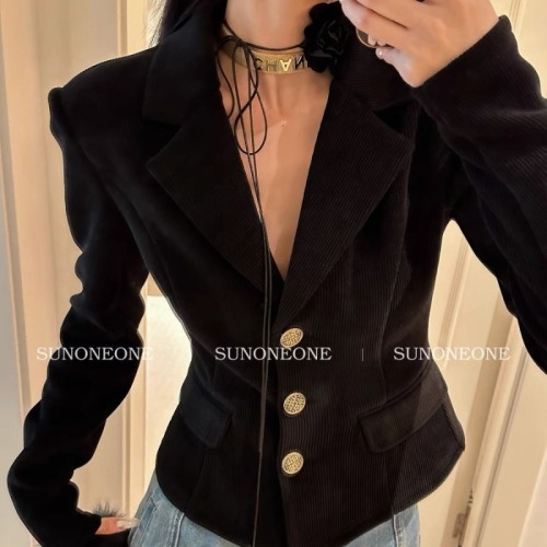 SUNONEONE small fragrance suit women's winter fashion high-end suit jacket temperament age-reducing skirt two-piece set