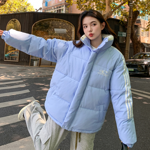 American student down jacket women's winter short cotton coat women's Korean style loose and versatile ins cotton coat