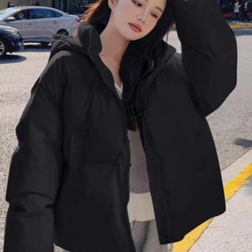 Down cotton-padded jacket for women winter 2024 new Korean style thickened cotton-padded jacket for small people short cotton-padded jacket student jacket