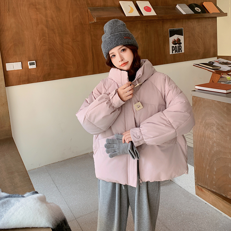 Chipmunk lightweight down jacket for women 2024 new stand collar winter fashion high-end simple Korean style jacket