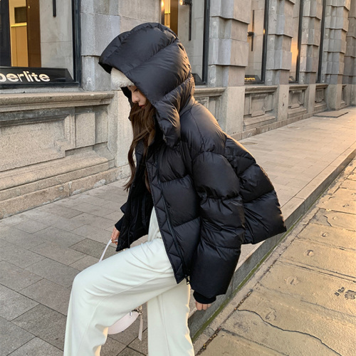 2024 new Maillard ultra-light and thickened little puff winter coat down jacket women's short coat