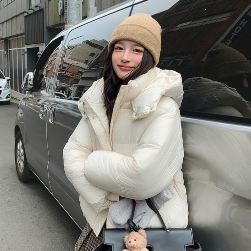 2024 New Women's Winter Down Jacket Korean Style Super Thick Warmth Loose Trendy Bakery Jacket Trendy