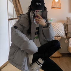 Thickened original quality snow white love short cotton coat new couple bread coat large size cotton coat winter coat