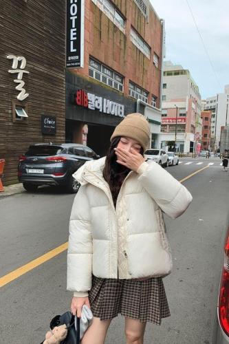 2024 New Women's Winter Down Jacket Korean Style Super Thick Warmth Loose Trendy Bakery Jacket Trendy