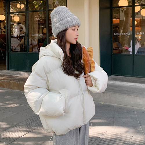 Hot style down cotton jacket for women in winter new Korean style thickened cotton coat small short cotton jacket student jacket