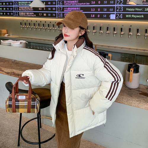 American student down jacket women's winter short cotton coat women's Korean style loose and versatile ins cotton coat