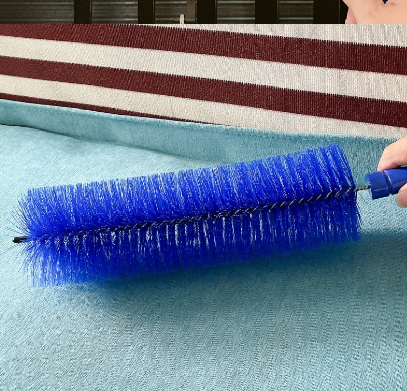 Fan air conditioner dust removal brush long handle multi-purpose cleaning brush bendable fan cleaning duster fan gap
