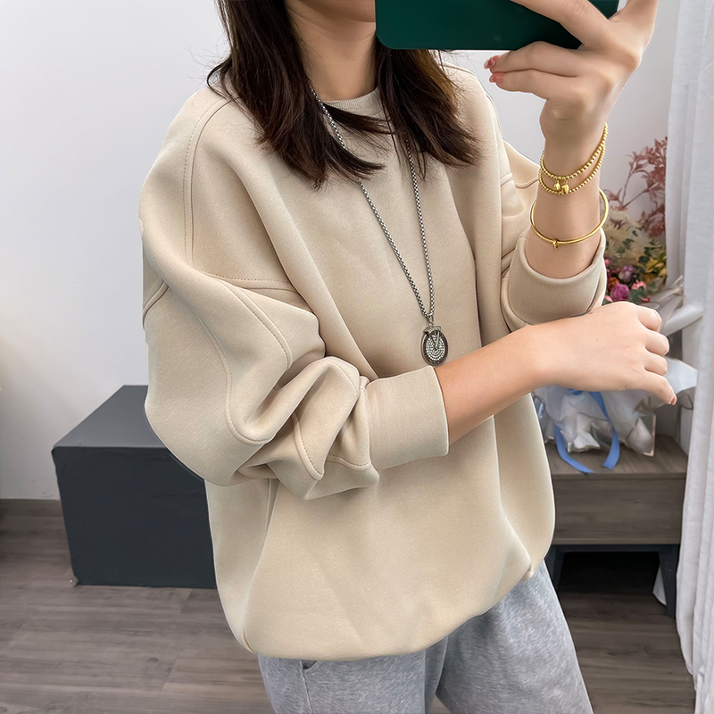 Official picture Spring and Autumn New Cardigan Sweater Women's Short Jacket Cardigan Hooded Loose Slimming Niche Casual Top