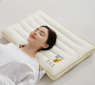 Five-star hotel soy fiber pillow low pillow cervical spine home sleep aid pillow low pillow soft pillow whole head core