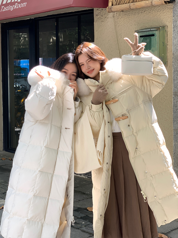 Down jacket for women 2024 new style thickened fashionable winter long coat