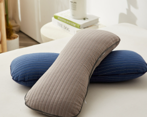 Directly supplied from the source factory, wholesale sand-washed buckwheat bone pillows are specially designed for adult sleep to aid sleep.