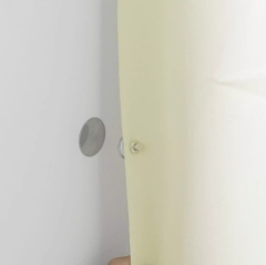Curtain anti-light leakage magnetic buckle female buckle strong wall fixer punch-free dormitory bed curtain shower curtain closer