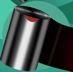 Drawstring garbage bag household thickened portable kitchen dormitory student large black plastic bag with pull-up closure