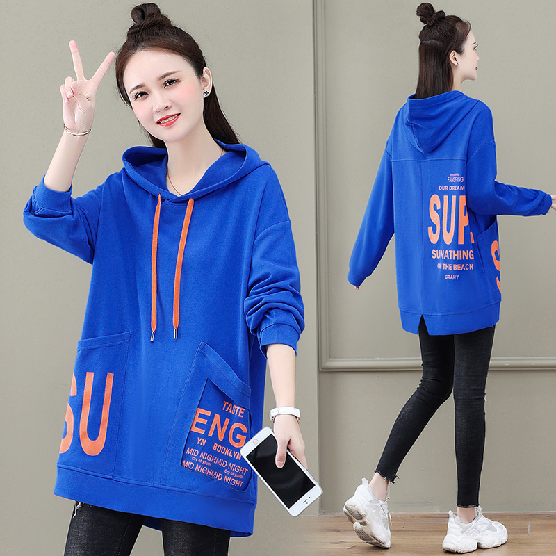 Spring and autumn women's European niche tops and sweatshirts for women this year's new spring and autumn long thin style jackets