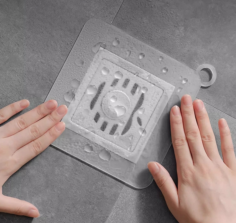 Floor drain deodorizer bathroom toilet kitchen sewer anti-return odor deodorant artifact silicone sealing cover sealing cover
