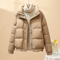 Official picture of short down-padded jackets for women in winter, new thickened cotton-padded jackets, small men's cotton-padded jackets, popular jackets