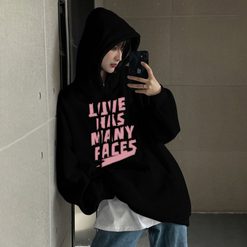 Korea Foreign Trade Science fleece 250g / sweatshirt hooded autumn and winter sweatshirt for women plus fleece