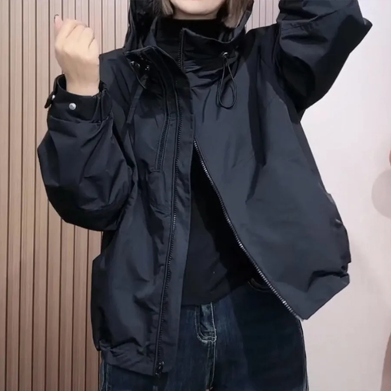 Official picture of short coats for small men, spring and autumn new sports tops, popular style women's jackets
