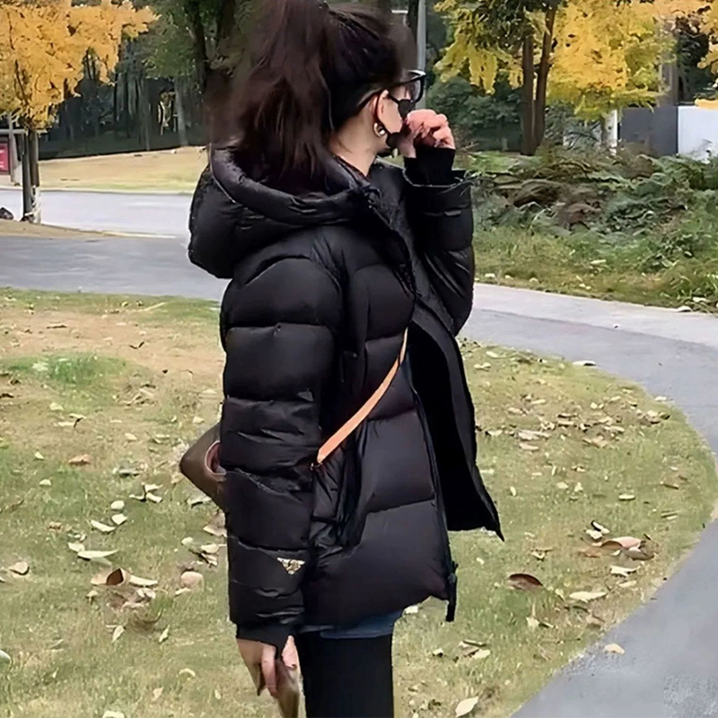 Autumn and winter new women's cotton-padded coats, small cotton-padded jackets, quilted plus velvet and thickened down jackets