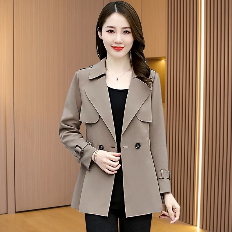 Short windbreaker jacket women's autumn new popular brand fashionable western style suit spring and autumn