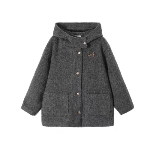 WESTAYONE new women's winter high-end wool coat and luxurious woolen coat