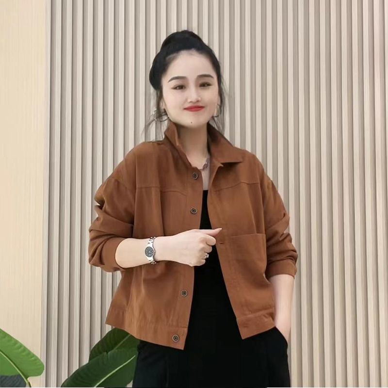 Spring and Autumn New Style Fashionable Casual Versatile Workwear Short Jacket