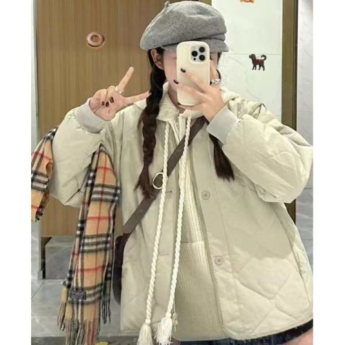 Cotton-padded jacket for women winter new down cotton-padded jacket for women 2024 small Korean style winter wear Japanese style quilted jacket
